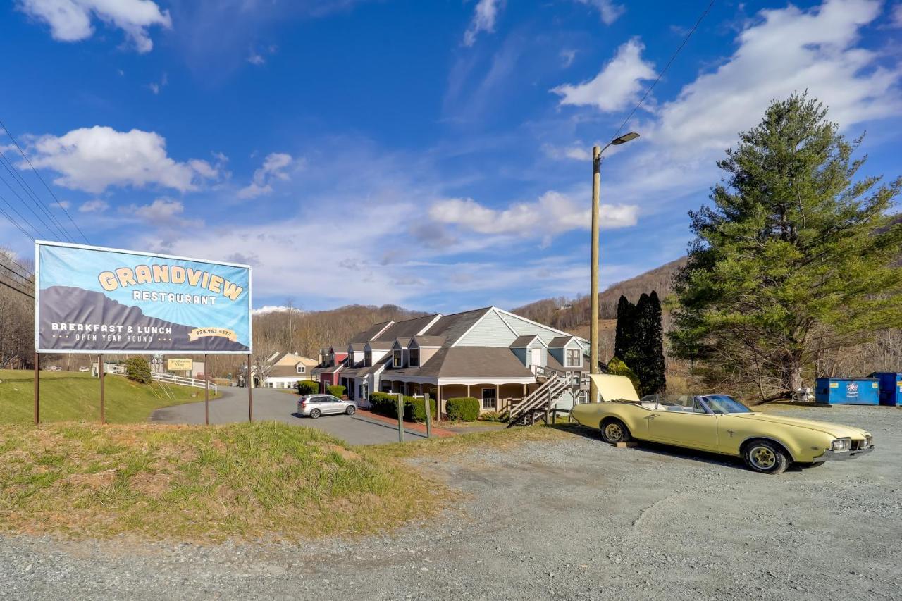Cozy Banner Elk Condo With Fireplace And Lookout Deck! Eksteriør bilde